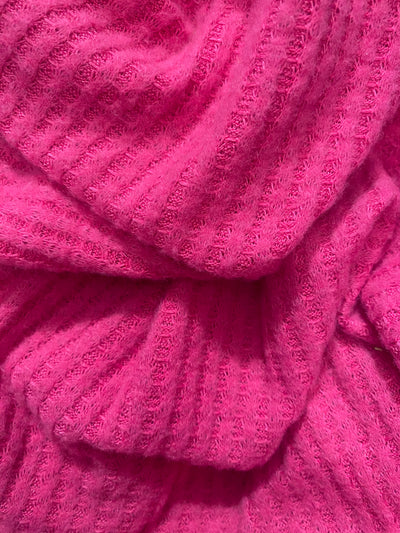 Waffle Brushed - Fucsia